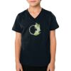 2156 Toddler Fine Jersey V-Neck T-Shirt Thumbnail