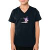 2156 Toddler Fine Jersey V-Neck T-Shirt Thumbnail