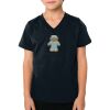 2156 Toddler Fine Jersey V-Neck T-Shirt Thumbnail