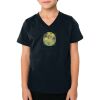 2156 Toddler Fine Jersey V-Neck T-Shirt Thumbnail