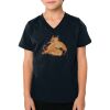 2156 Toddler Fine Jersey V-Neck T-Shirt Thumbnail