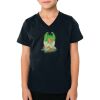 2156 Toddler Fine Jersey V-Neck T-Shirt Thumbnail