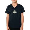 2156 Toddler Fine Jersey V-Neck T-Shirt Thumbnail