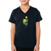 2156 Toddler Fine Jersey V-Neck T-Shirt Thumbnail