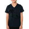 2156 Toddler Fine Jersey V-Neck T-Shirt Thumbnail