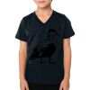2156 Toddler Fine Jersey V-Neck T-Shirt Thumbnail