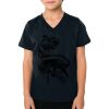2156 Toddler Fine Jersey V-Neck T-Shirt Thumbnail