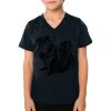 2156 Toddler Fine Jersey V-Neck T-Shirt Thumbnail