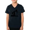 2156 Toddler Fine Jersey V-Neck T-Shirt Thumbnail