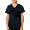 2156 Toddler Fine Jersey V-Neck T-Shirt Thumbnail