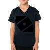 2156 Toddler Fine Jersey V-Neck T-Shirt Thumbnail