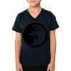2156 Toddler Fine Jersey V-Neck T-Shirt Thumbnail