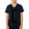2156 Toddler Fine Jersey V-Neck T-Shirt Thumbnail