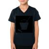 2156 Toddler Fine Jersey V-Neck T-Shirt Thumbnail