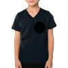 2156 Toddler Fine Jersey V-Neck T-Shirt Thumbnail