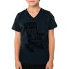 2156 Toddler Fine Jersey V-Neck T-Shirt Thumbnail