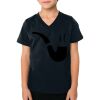 2156 Toddler Fine Jersey V-Neck T-Shirt Thumbnail
