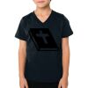2156 Toddler Fine Jersey V-Neck T-Shirt Thumbnail