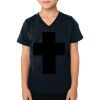 2156 Toddler Fine Jersey V-Neck T-Shirt Thumbnail