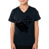2156 Toddler Fine Jersey V-Neck T-Shirt Thumbnail