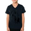 2156 Toddler Fine Jersey V-Neck T-Shirt Thumbnail