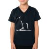 2156 Toddler Fine Jersey V-Neck T-Shirt Thumbnail