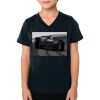 2156 Toddler Fine Jersey V-Neck T-Shirt Thumbnail