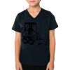 2156 Toddler Fine Jersey V-Neck T-Shirt Thumbnail