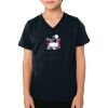 2156 Toddler Fine Jersey V-Neck T-Shirt Thumbnail