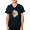 2156 Toddler Fine Jersey V-Neck T-Shirt Thumbnail