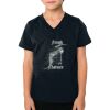2156 Toddler Fine Jersey V-Neck T-Shirt Thumbnail