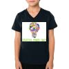 2156 Toddler Fine Jersey V-Neck T-Shirt Thumbnail