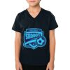 2156 Toddler Fine Jersey V-Neck T-Shirt Thumbnail
