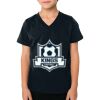 2156 Toddler Fine Jersey V-Neck T-Shirt Thumbnail
