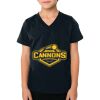 2156 Toddler Fine Jersey V-Neck T-Shirt Thumbnail