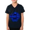 2156 Toddler Fine Jersey V-Neck T-Shirt Thumbnail