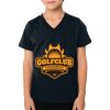 2156 Toddler Fine Jersey V-Neck T-Shirt Thumbnail