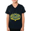 2156 Toddler Fine Jersey V-Neck T-Shirt Thumbnail