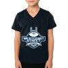 2156 Toddler Fine Jersey V-Neck T-Shirt Thumbnail