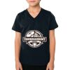 2156 Toddler Fine Jersey V-Neck T-Shirt Thumbnail