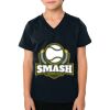 2156 Toddler Fine Jersey V-Neck T-Shirt Thumbnail