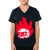 2156 Toddler Fine Jersey V-Neck T-Shirt Thumbnail