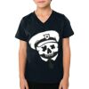 2156 Toddler Fine Jersey V-Neck T-Shirt Thumbnail