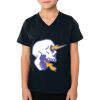 2156 Toddler Fine Jersey V-Neck T-Shirt Thumbnail