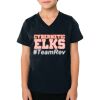 2156 Toddler Fine Jersey V-Neck T-Shirt Thumbnail