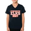 2156 Toddler Fine Jersey V-Neck T-Shirt Thumbnail