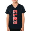 2156 Toddler Fine Jersey V-Neck T-Shirt Thumbnail