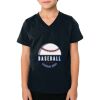 2156 Toddler Fine Jersey V-Neck T-Shirt Thumbnail