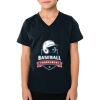 2156 Toddler Fine Jersey V-Neck T-Shirt Thumbnail