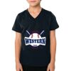 2156 Toddler Fine Jersey V-Neck T-Shirt Thumbnail